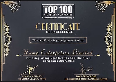 top 100 mid sized companies