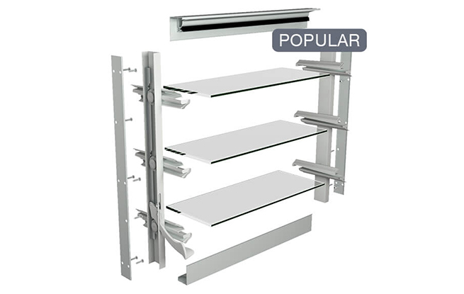 aluminium sliding window