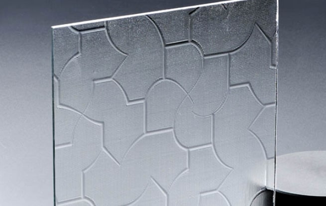 clear pattern glass