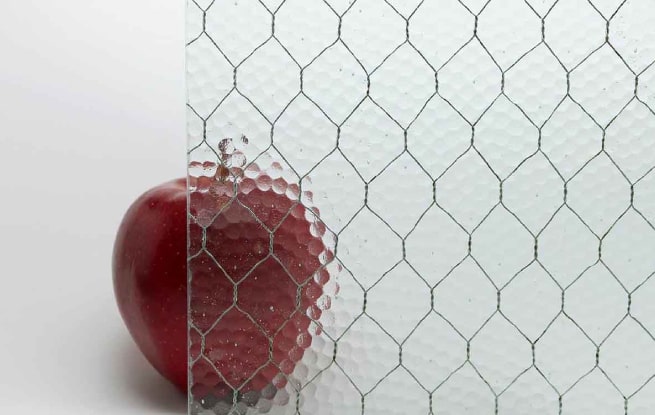wire glass